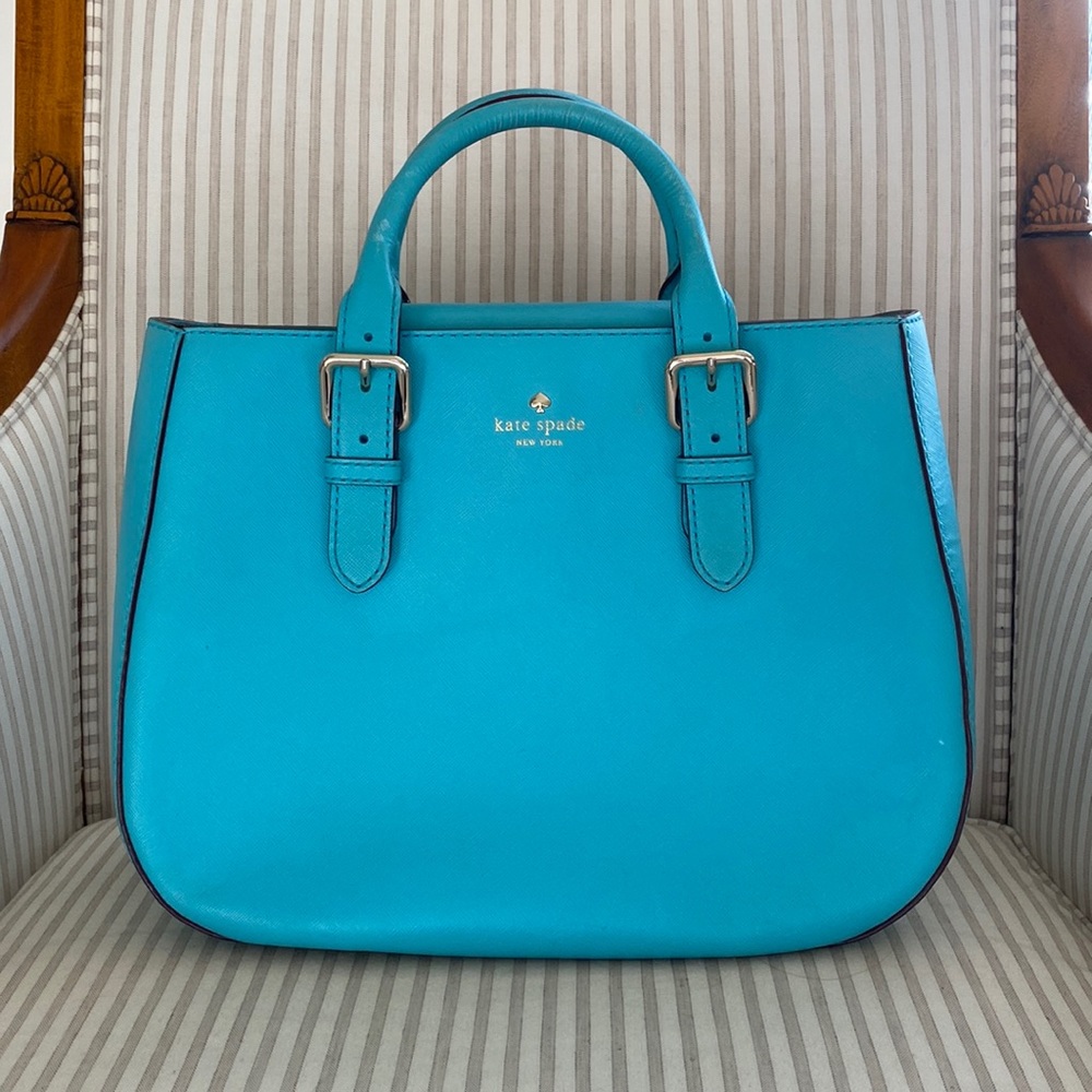 Turquoise Satchel